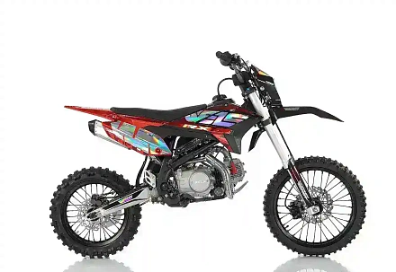 Питбайк кроссовый  WELS RX 125 17\14 E красный