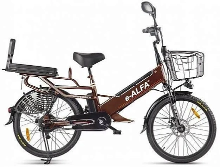 Электровелосипед Green City e-ALFA GL