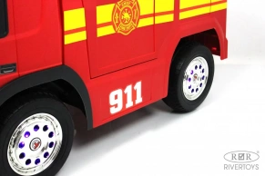 Детский электромобиль Rivertoys A222AA (пожарная)