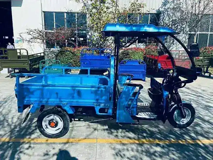 Электротрицикл грузовой Green Camel Тендер 2 (1000W 30км/ч) крыша, понижающая