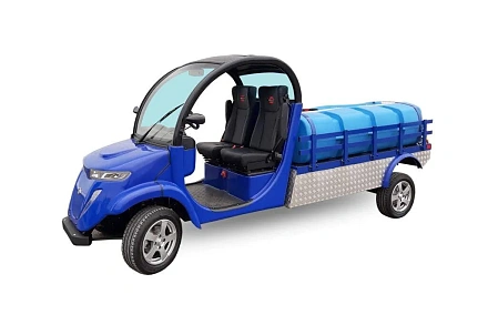 Электромобиль грузовой с ёмкостью для воды Elecargo 5E-TIGARBO K1 Синий