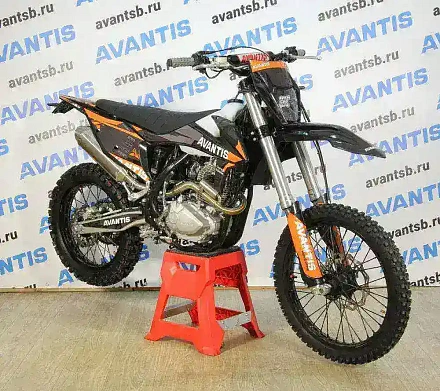 Мотоцикл эндуро Avantis ENDURO 250 CARB (PR250/172FMM-5 DESIGN KT ЧЕРНЫЙ) KKE С ПТС