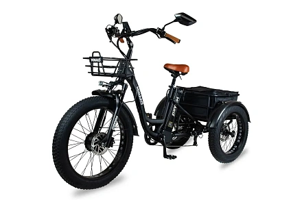 Электровелосипед Minako Trike с корзиной