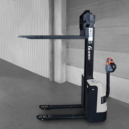 Самоходный штабелер GXE 1216D GLAVMAN 1200 кг 1.6 м