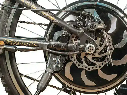 Электровелосипед Eltreco Wellness Giant Dual Drive 1500w